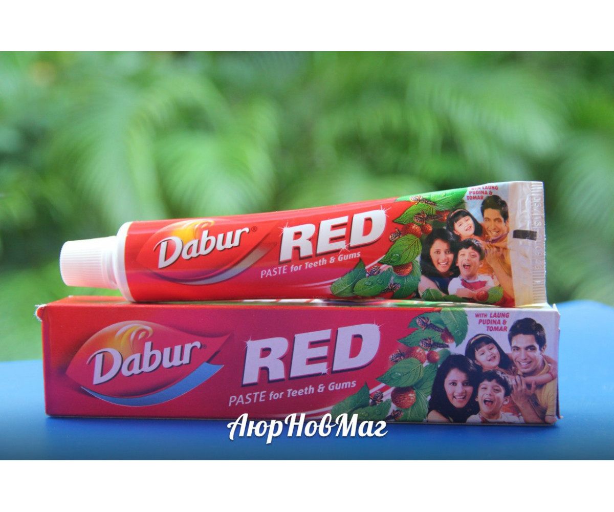 Аюрведическая зубная паста Red от Dabur